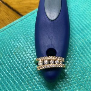 Beautiful 14K Gold & Diamonds ring, size 6 3/4